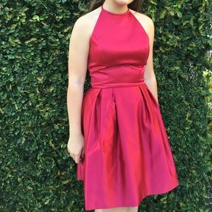 Sherri Hill Size 4 Plum Dress